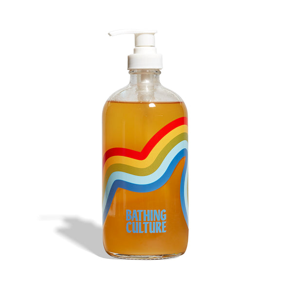 Bathing Culture - Refillable Mind and Body Wash Glass Bottle - CAP Beauty