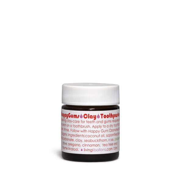 Living Libations - Happy Gums Clay Toothpaste - CAP Beauty